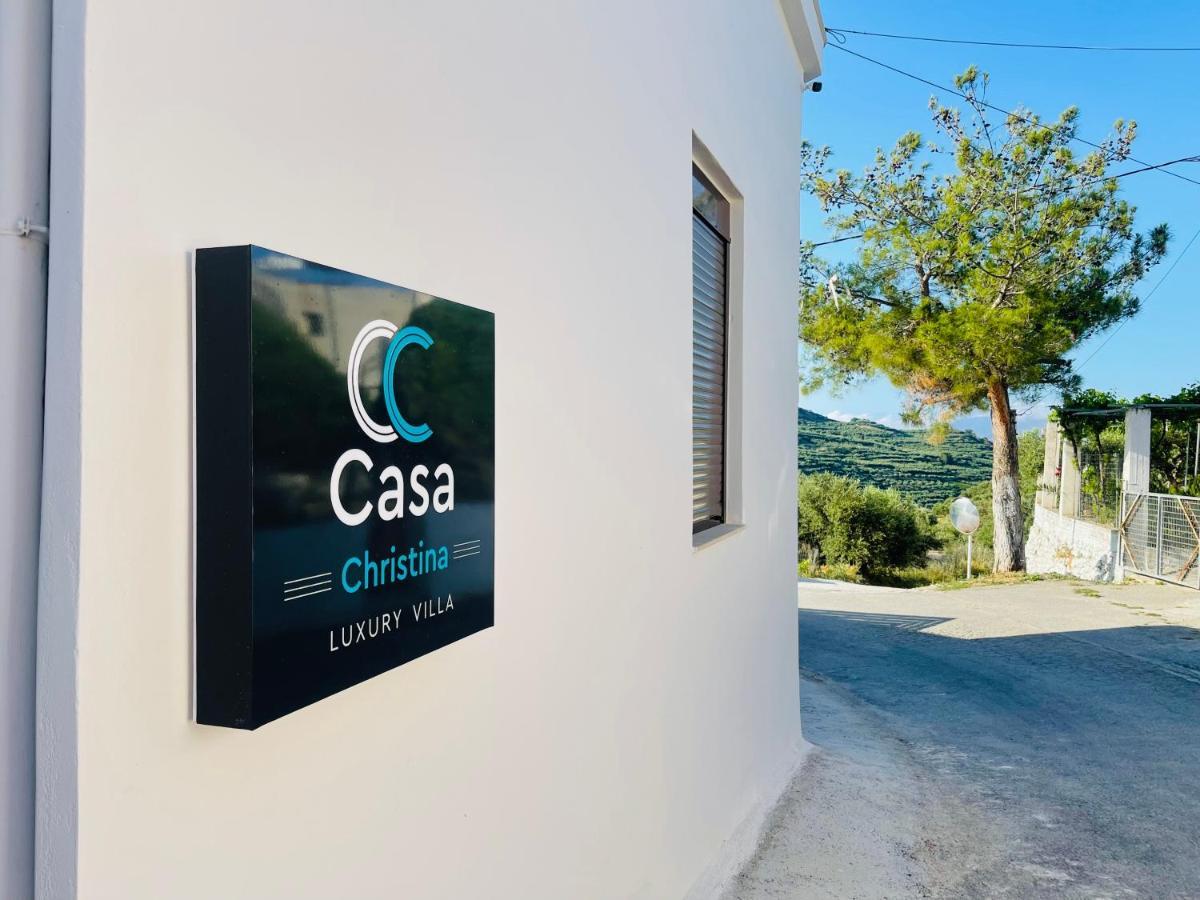 Casa Christina-Luxury Villa كيساموس المظهر الخارجي الصورة