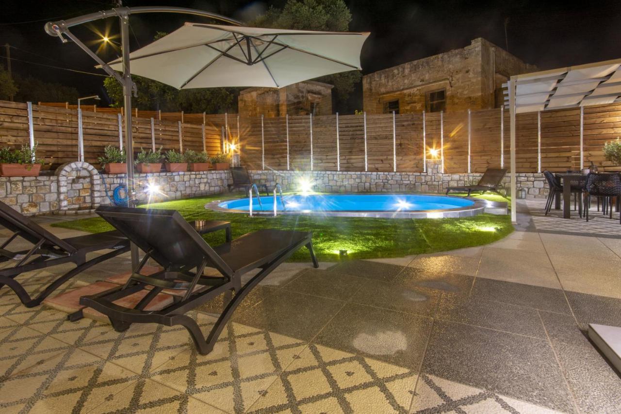 Casa Christina-Luxury Villa كيساموس المظهر الخارجي الصورة