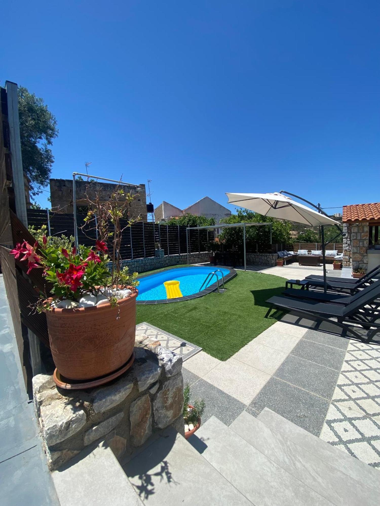 Casa Christina-Luxury Villa كيساموس المظهر الخارجي الصورة