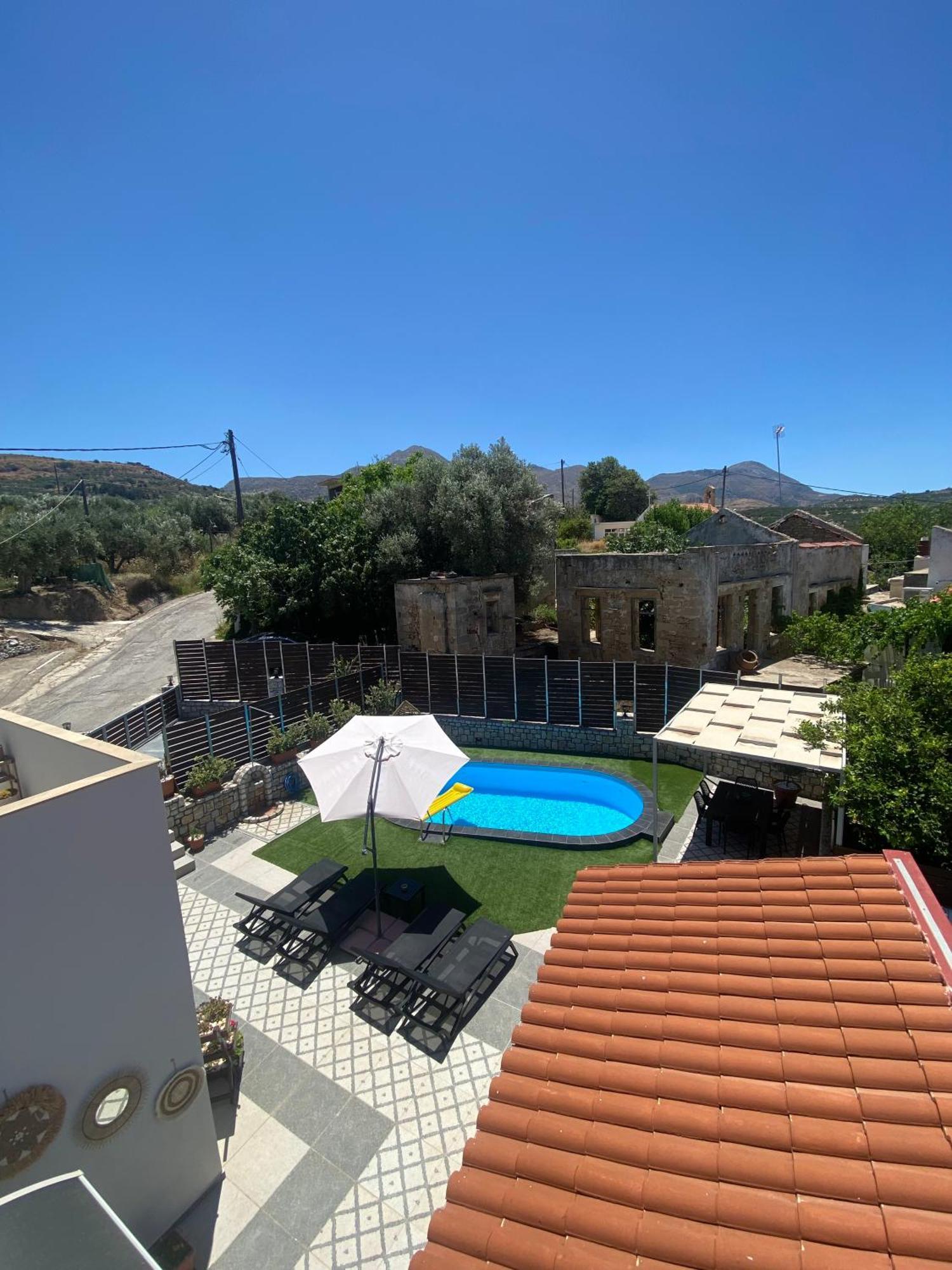 Casa Christina-Luxury Villa كيساموس المظهر الخارجي الصورة